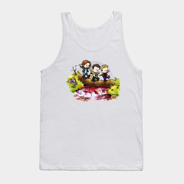 Team Free Will Goes Exploring Tank Top by theghostfire